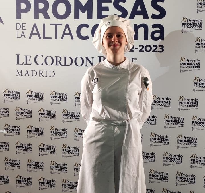 Olga Vázquez, alumna de Altaviana nominada a los Premios Promesas de la Alta Cocina Le Corden Bleu 22-23