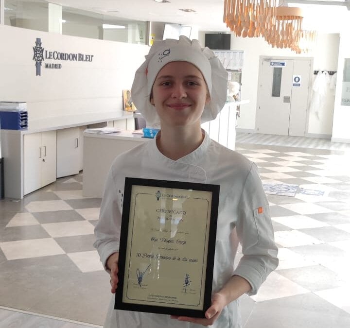 Olga Vázquez entre los 10 finalistas del XI Premio Promesas de la Alta Cocina Le Cordon Bleu